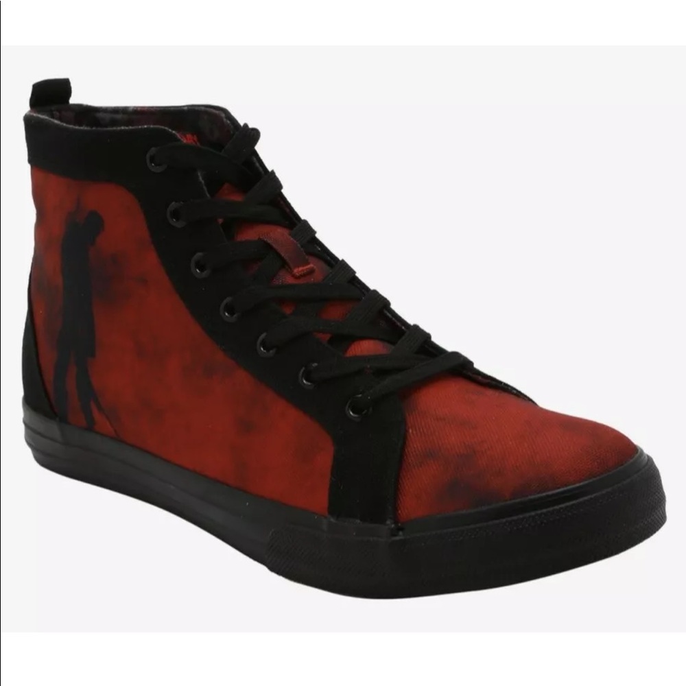 Friday The 13th Jason Silhouette Hi-top Sneakers